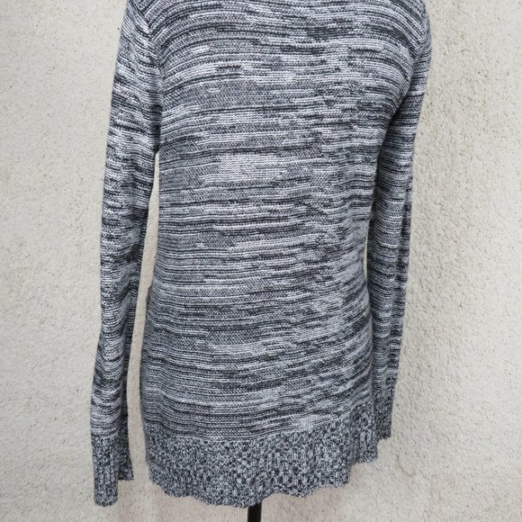 Ambiance* Women's Crochet Knitted Long Sleeve Open Cardigan Sweater~ Size Medium - Picture 6 of 12